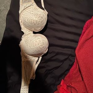 White Dream Angel bra by Victoria Secret